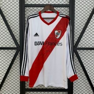 2013-2014 River Plate Home Long Sleeve Stadium Version