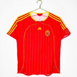 2006 Spain Retro Home Jersey