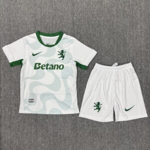 2025-2026 Sporting CP Away Kids Jersey