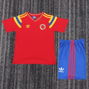 1990 Colombia Away Kids Retro Jersey