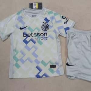 2025-2026 Inter Milan Away kids Jersey