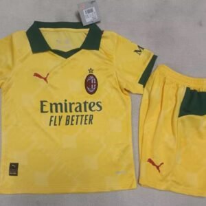 2025-2026 AC Milan Third Kids Jersey