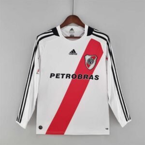 2009-2010 River Plate Home Long Sleeve Stadium Version