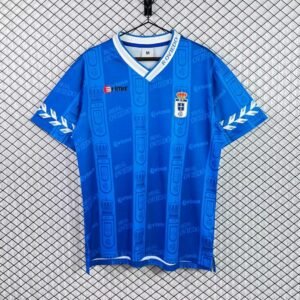 1998-1999 Real Oviedo Retro Home Jersey