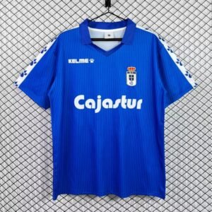 1992-1993 Real Oviedo Retro Home Jersey