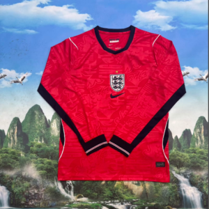 2026 England Away World Cup Long Sleeve Stadium Version