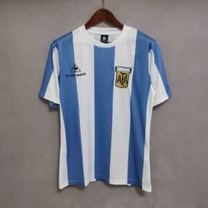 1985 Argentina Home Retro Jersey