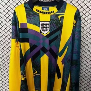 1994-1995 England long sleeve Goalkeeper Retro Jersey