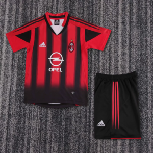 2004-2005 AC milan Home Kids Retro Jersey