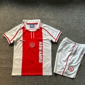 1998 Ajax Home Retro Kids Jersey