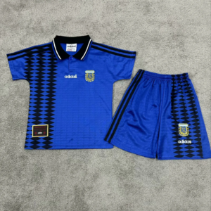1994 Argentina Away Kids Retro Jersey