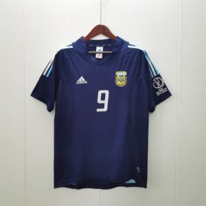2002 Argentina Away Retro Jersey