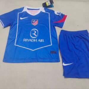 2025-2026 Atletico Madrid Third Kids Jersey