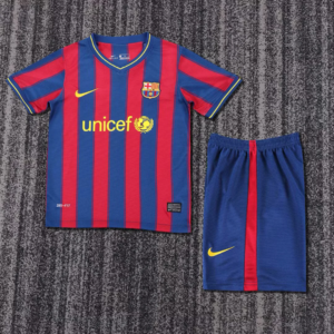 2018-2019 Barcelona Home Kids Retro Jersey
