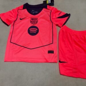 2025-2026 Barcelona Third Kids Jersey