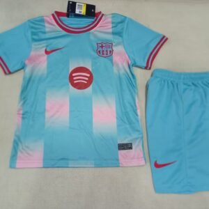 2025-2026 Barcelona Training Kids Jersey