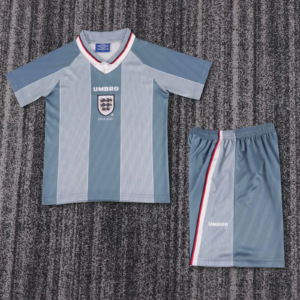 1996 England Away Kids Retro Jersey