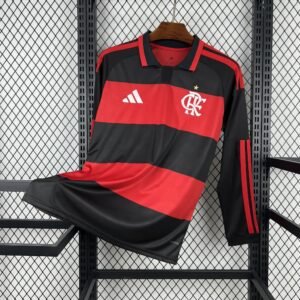 2026-2027 Flamengo Home Long Sleeve Stadium Version