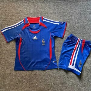 2006 France Home Kids Retro Jersey