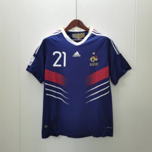 2010 France Home Retro Jersey