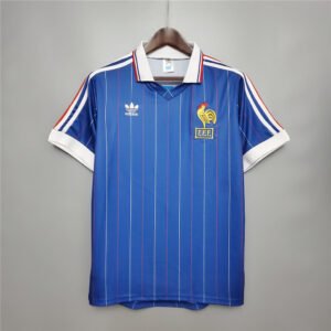 1982 France Home Retro Jersey