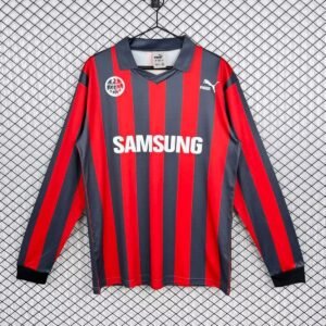1991-1992  Eintracht Frankfurt Long Sleeve Home Retro Jersey
