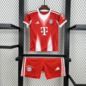 2025-2026 Bayern Munich Home Kids Jersey