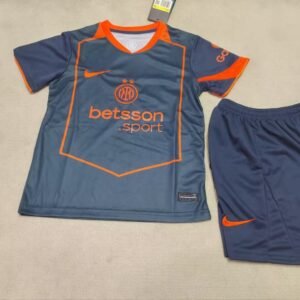 2025-2026 Inter Milan Third kids Jersey