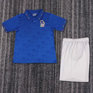 1994 Italy Home Kids Retro Jersey