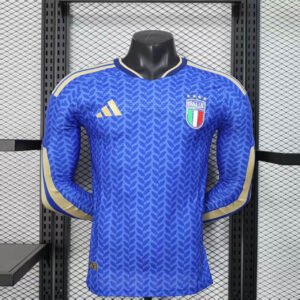 2026-2027 Italy Home World Cup Long Sleeve Player Version