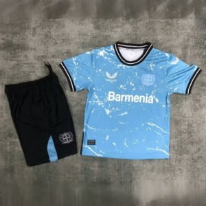 2024-2025 Bayer Leverkusen Third Kids Jersey