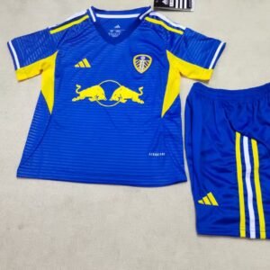 2025-2026 Leeds United Away Kids Jersey