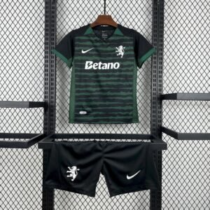 2025-2026 Sporting Lisbon Goalkeeper Kids Jersey