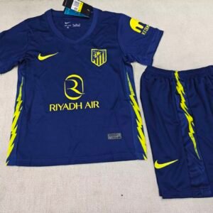 2025-2026 Atletico Madrid Away Kids Jersey