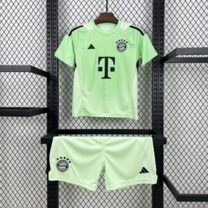 2025-2026 Bayern Munich Goalkeeper Kids Jersey