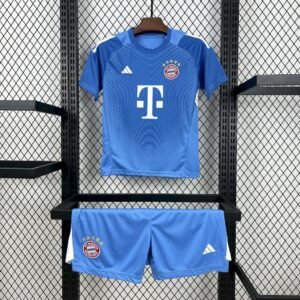 2025-2026 Bayern Munich Goalkeeper Kids Jersey