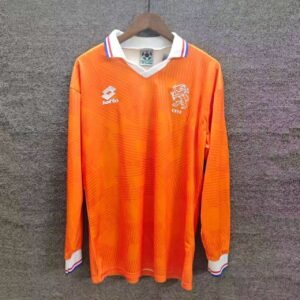 1992-1994 Netherlands Long Sleeve Retro Home Jersey