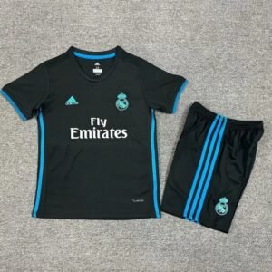 2017-2018 Real Madrid Away Kids Retro Jersey