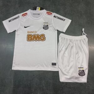 2012-2013 Santos Home Retro Kids Jersey