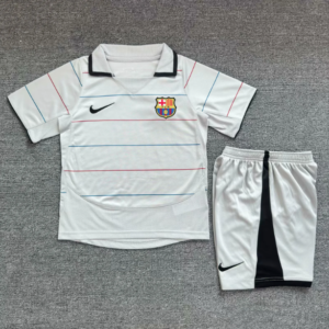 2003-2004 Barcelona Away Kids Retro Jersey