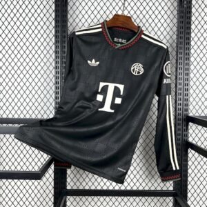 2025-2026 Bayern Munich Third Long Sleeve Stadium Version