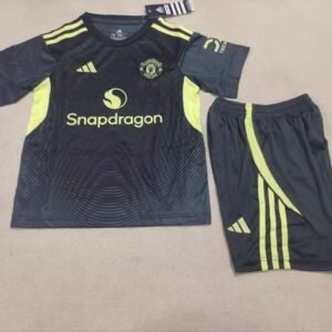 2025-2026 Manchester United Goalkeeper Kids Jersey