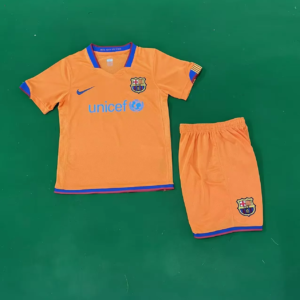 2006-2007 Barcelona Away Kids Retro Jersey
