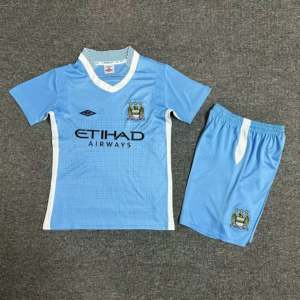 2011-2012 Manchester City Home Kids Retro Jersey