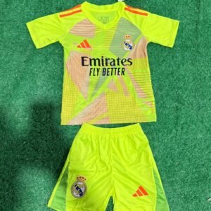 2024-2025 Real Madrid Goalkeeper Kids Jersey