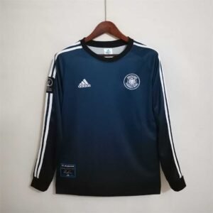 2002 Germany Long Sleeve goalkeeper Retro Jersey