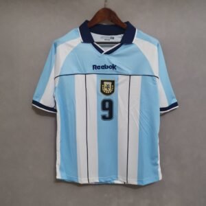 2000 Argentina Home Retro Jersey