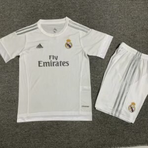 2015-2016 Real Madrid Home Kids Retro Jersey