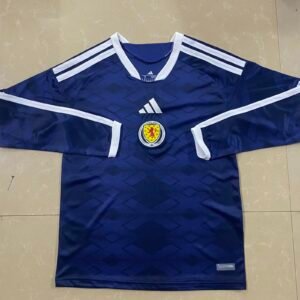 2026-2027 Scotland Home Long Sleeve Stadium Version