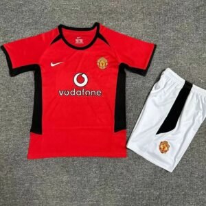 2002-2004 Manchester United Kids Retro Jersey